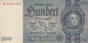 100 Mark 1935 ro.176a G/P